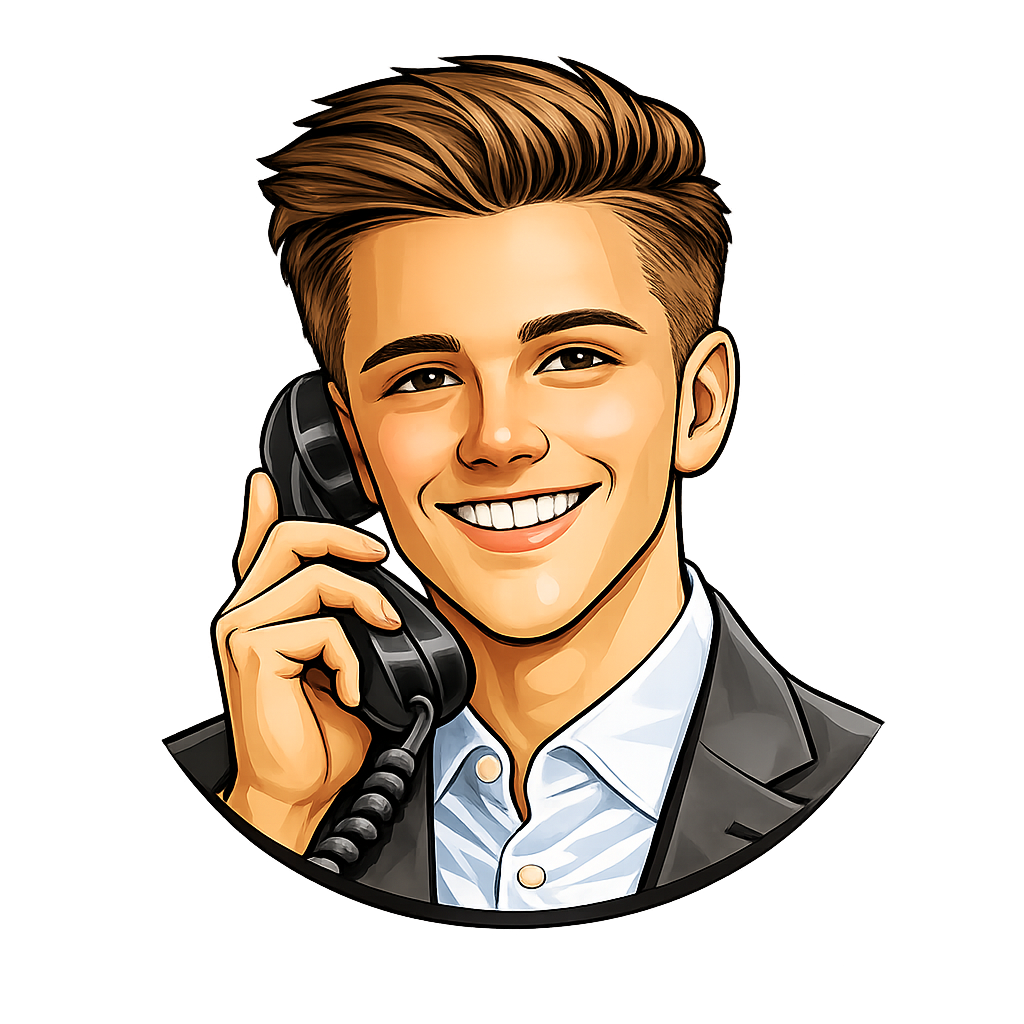 SashaAI male receptionist
